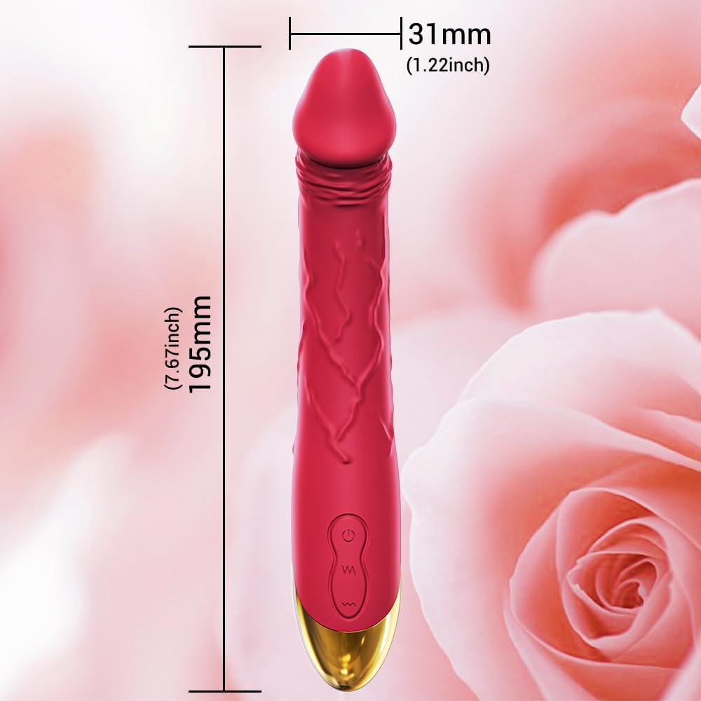 7.6 Inch Realistic Dildo Vibrator for Women