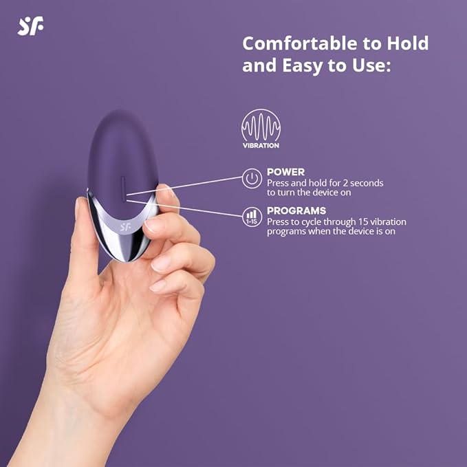 Satisfyer Purple Pleasure Vibrator Sex Toy