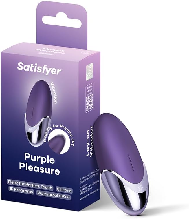 Satisfyer Purple Pleasure Vibrator Sex Toy