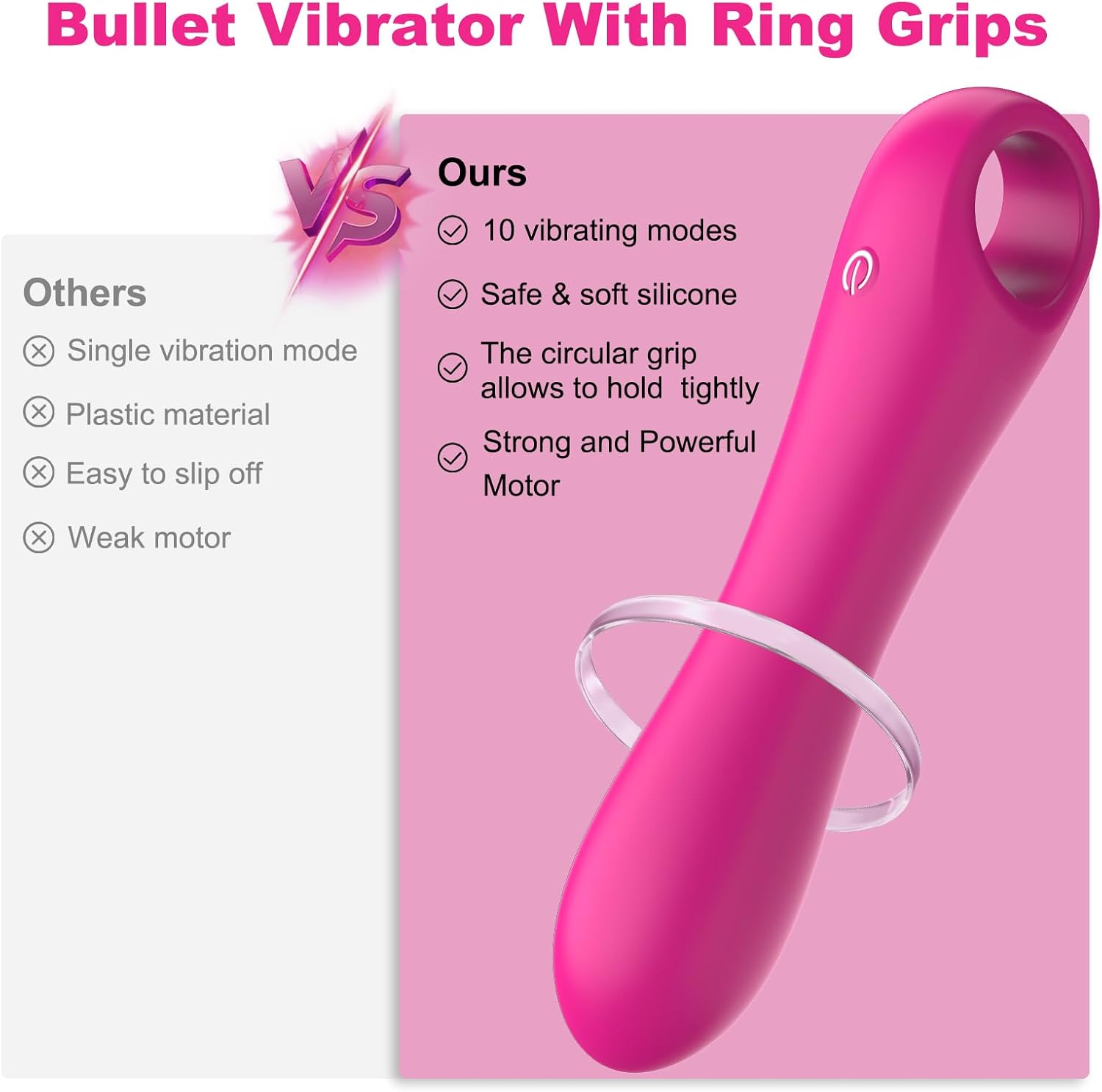 NSBAN Mini Vibrating Dildo