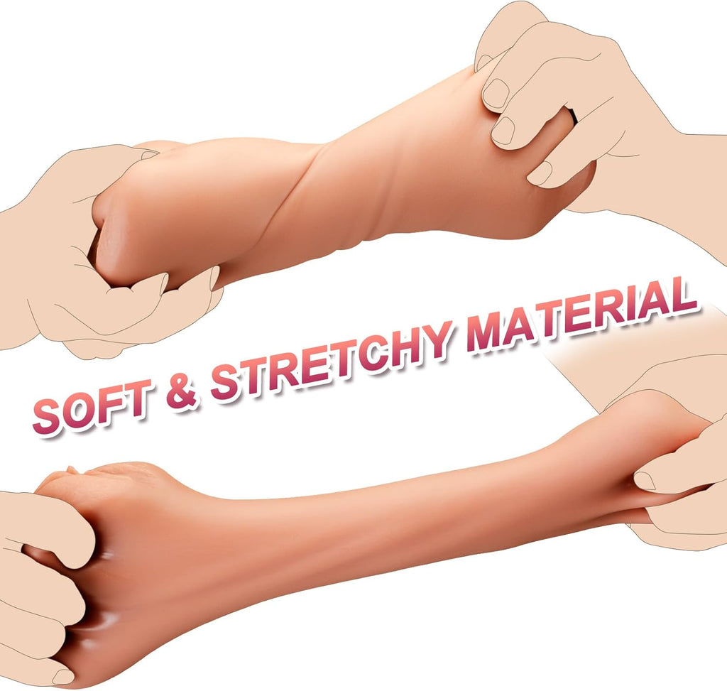 3 in 1 Pocket Pussy Male Masturbator - Adult Sex Toys for Men Penis Stimulation