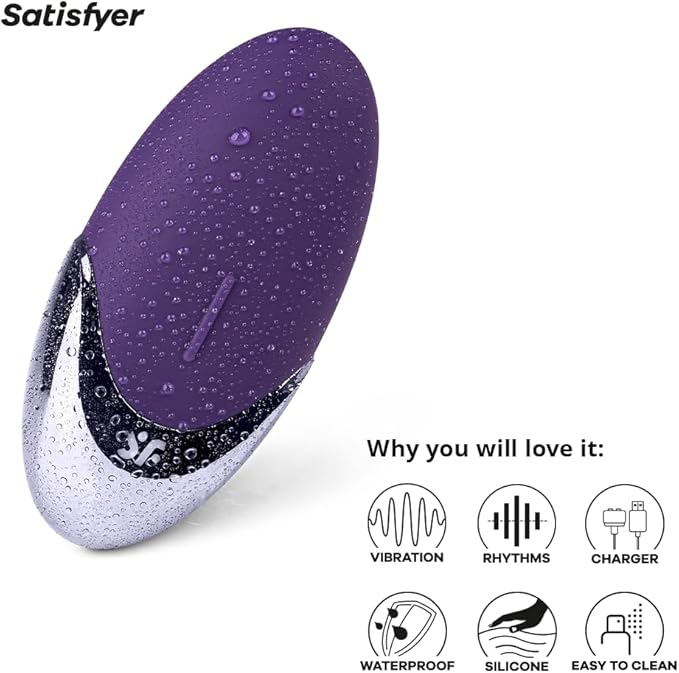 Satisfyer Purple Pleasure Vibrator Sex Toy