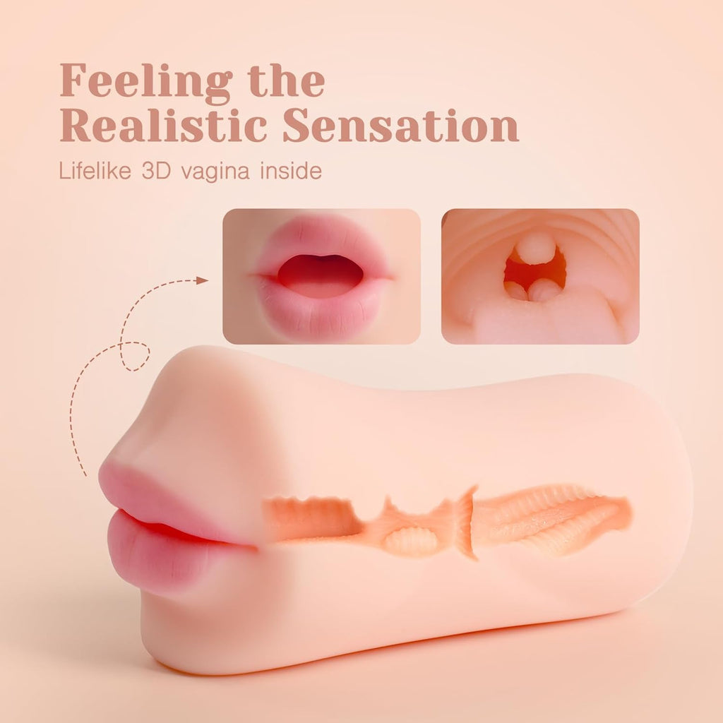 Deep Throat Blow Job Signature Stroker, Sex Toys for Men