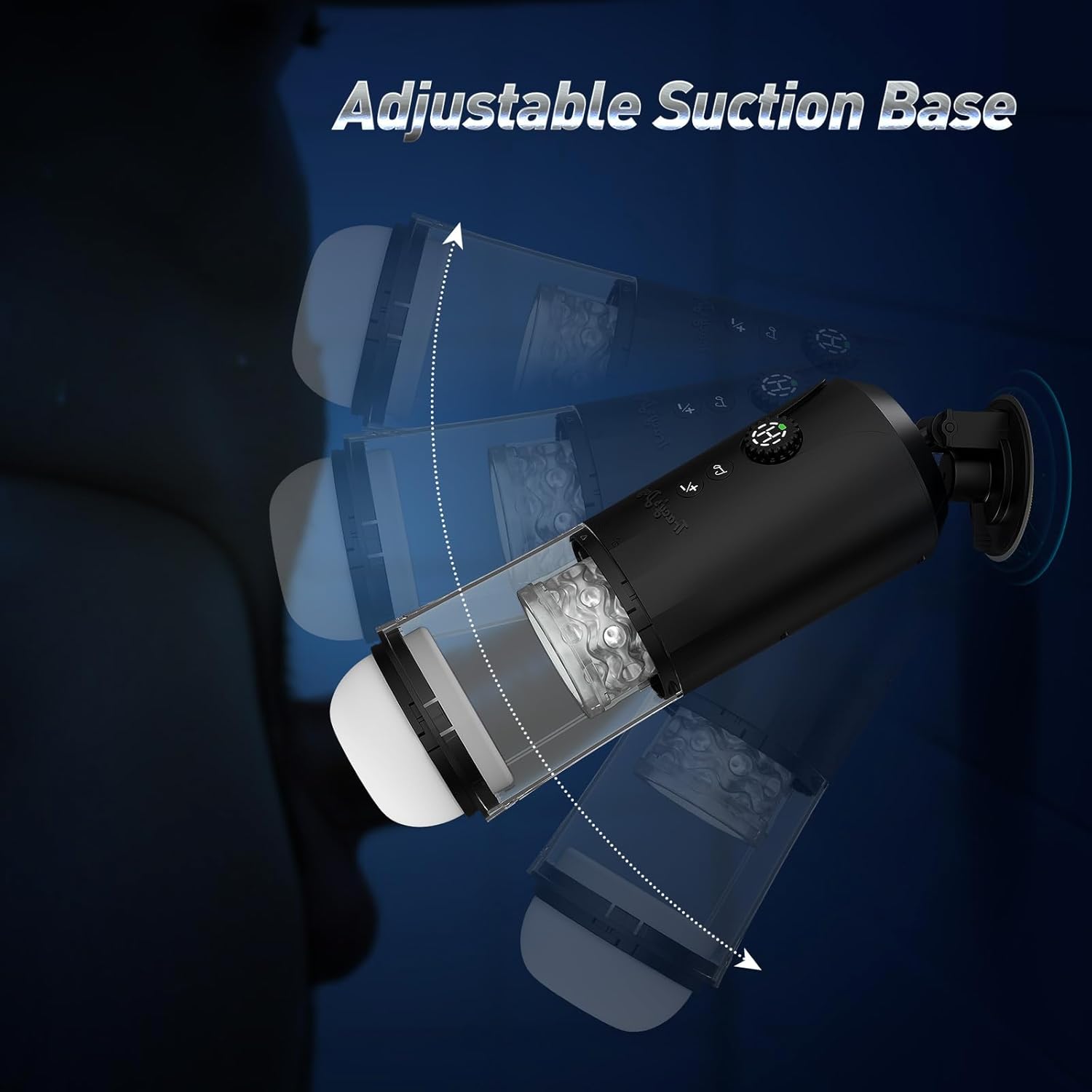 Hands Free Sex Toys for Men with Infinite Speed Regulation