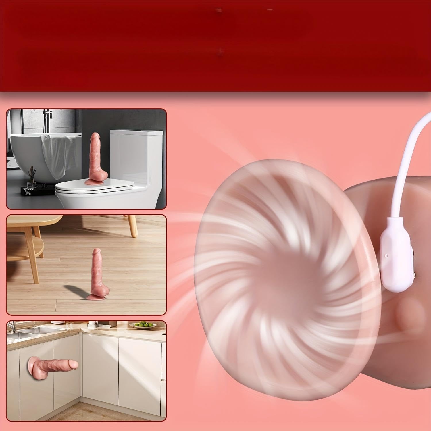 Control Realistic Powerful Quiet Modes Adult Toy for Women