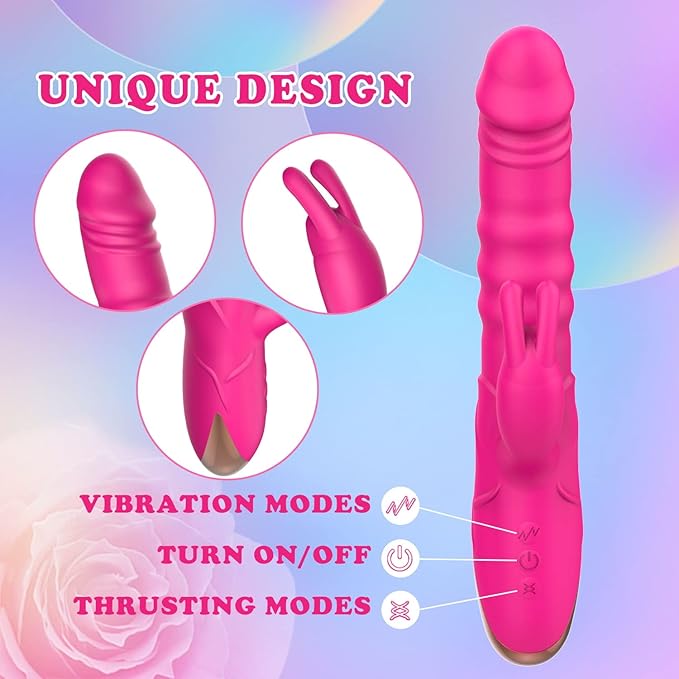 Thrusting Rabbit Vibrator