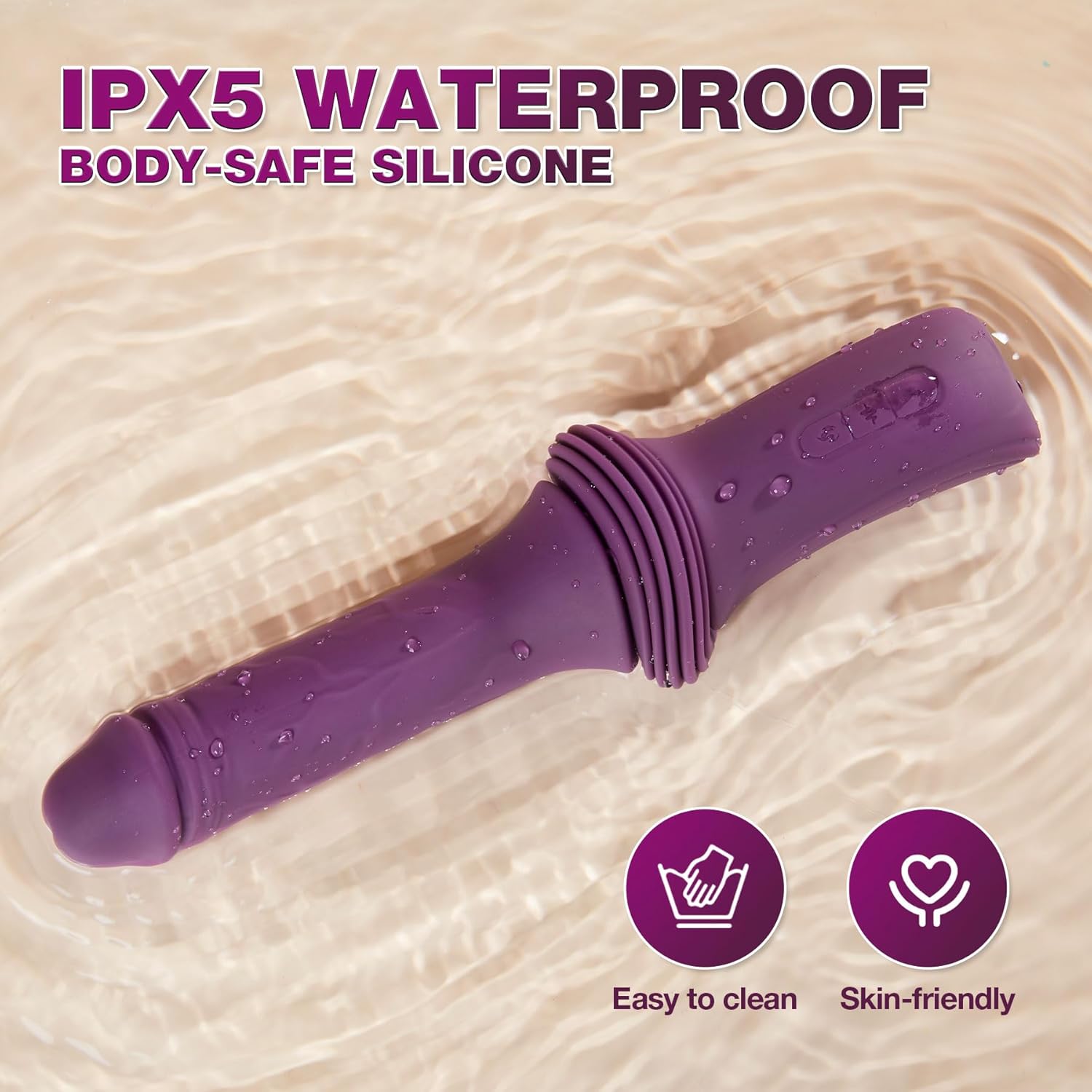 12.85 Inch Realistic Dildos with 10 Vibration & 3 Thrusting & Heating Modes, Adult Machine G Spot Clit Anal Toy with Removable Suction Cup for Women Men Couple