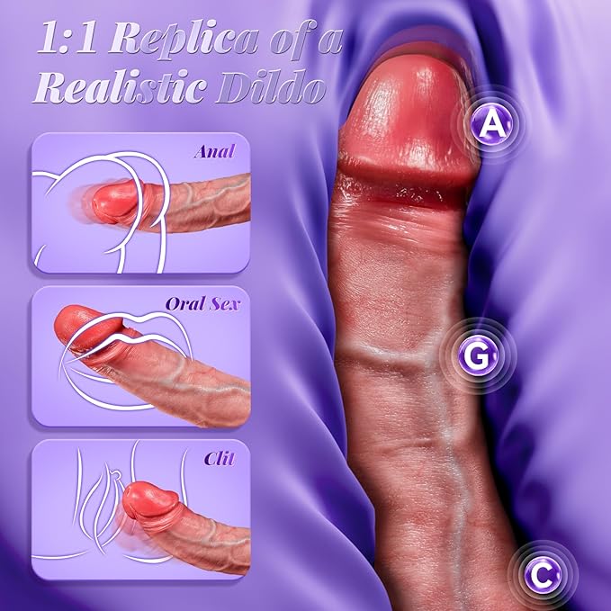 Realistic Safety Soft Silicone Dildo