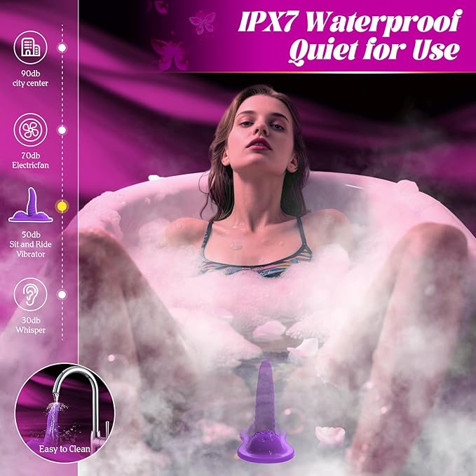 Vibrator 6.5" Insertable Monster Dildo