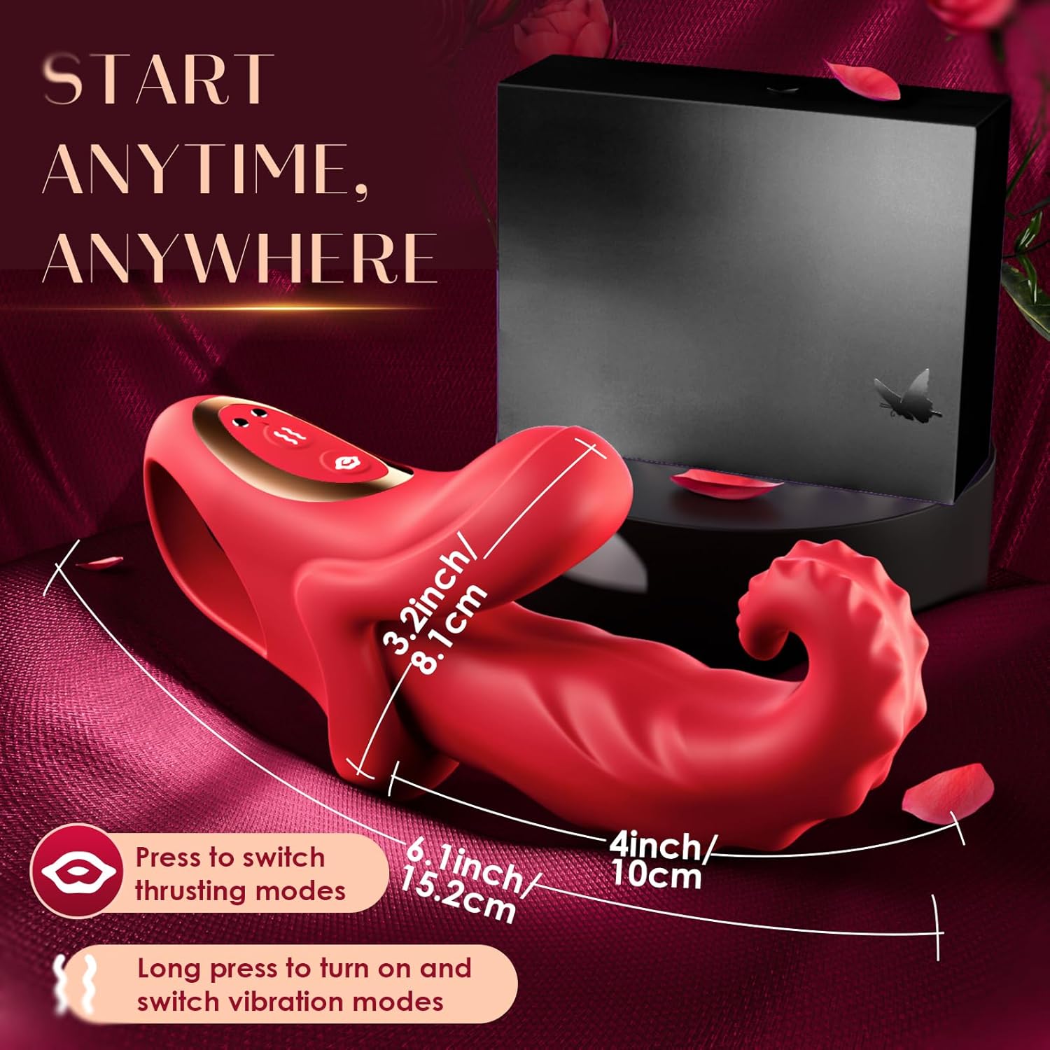 Newly Clitioral Sucker Powerful Womens Viboators Quiet Rose Viboatorr Waterproof Flower