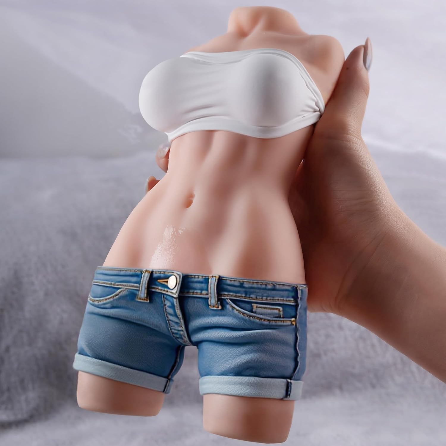 1.4LB Sex Doll with Portable, TPE Male Masturbator with Pussy Anal,Adult Sex Adult Doll for Men with Boobs Butt Ass,Real Soft Dolls for Sex,Sex Toy for Men