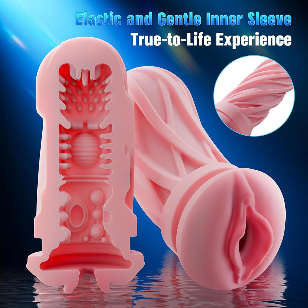 EINSEO Male Masturbator Sex Toys for Men - AI & APP Control Thrusting Male Stroker with 360° Heating