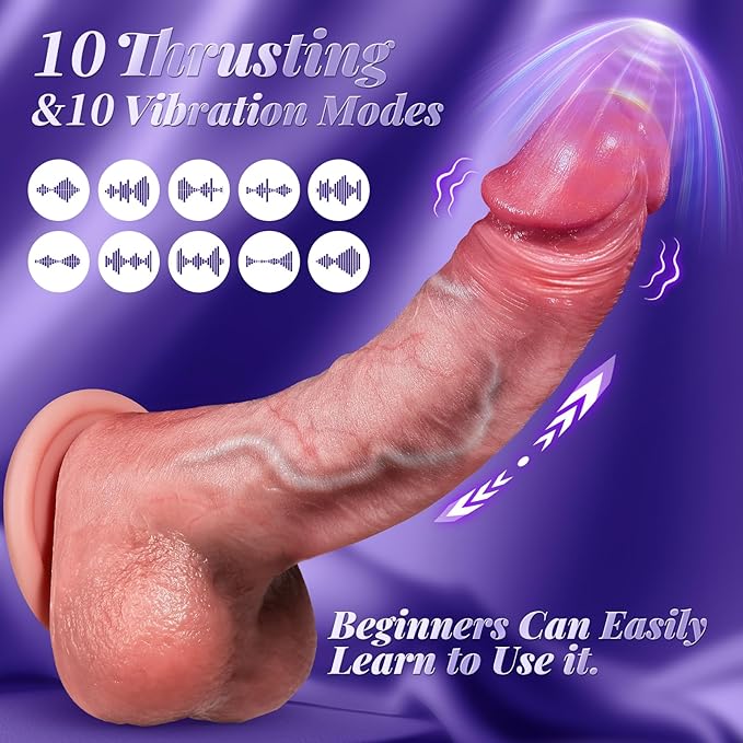 Realistic Safety Soft Silicone Dildo